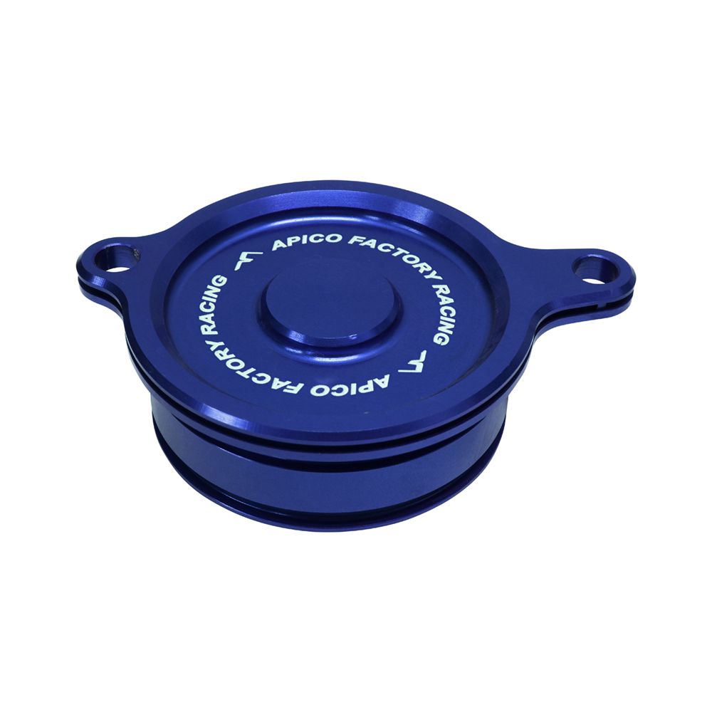 OIL FILTER COVER KAWASAKI KX450F 06-15, KLX450 08-15 BLUE